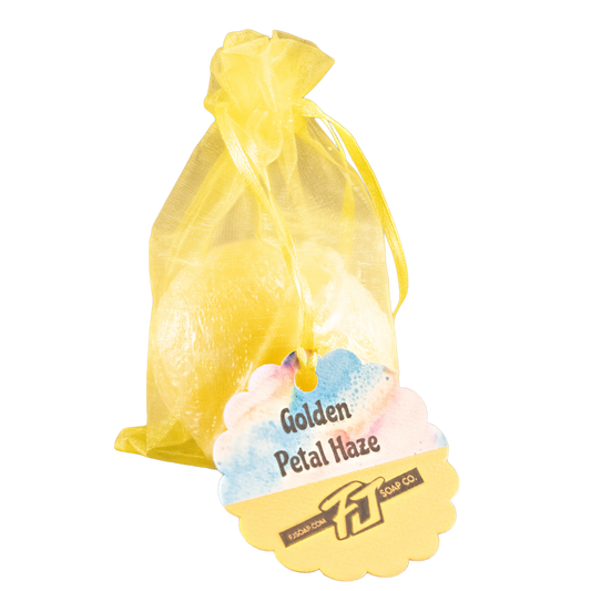 Bath Bomb Large 5oz Golden Petal Haze