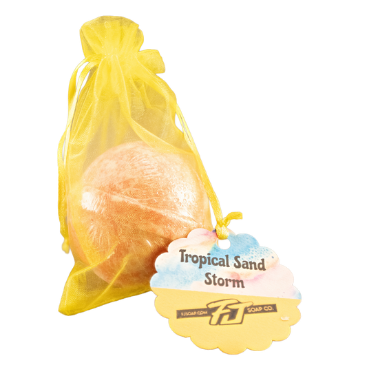 Bath Bomb Large 5oz Tropical Sand Storm