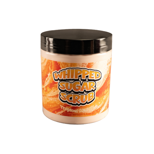 Whipped Sugar Scrub (Tropical Mango)
