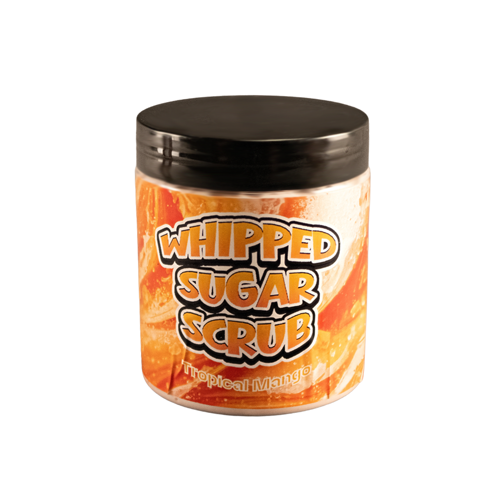 Whipped Sugar Scrub (Tropical Mango)
